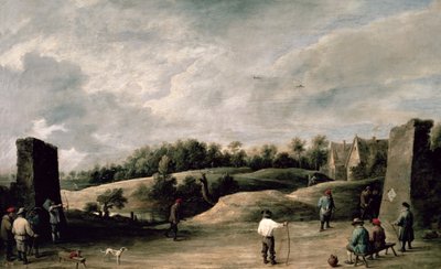 El concurso de tiro con arco de David Teniers the Younger